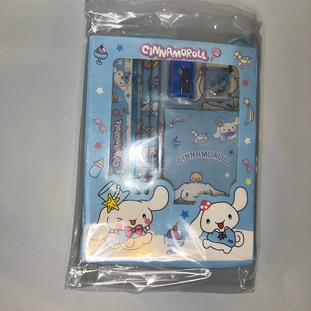 New Sanrio cinnamoroll stationary kit
